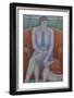 Indulgent Mistress Woman and Dog-Ruth Addinall-Framed Giclee Print