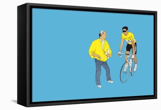 Indurain, 2014-Eliza Southwood-Framed Premier Image Canvas