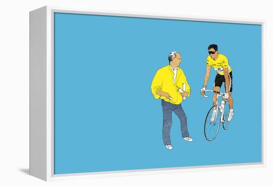 Indurain, 2014-Eliza Southwood-Framed Premier Image Canvas