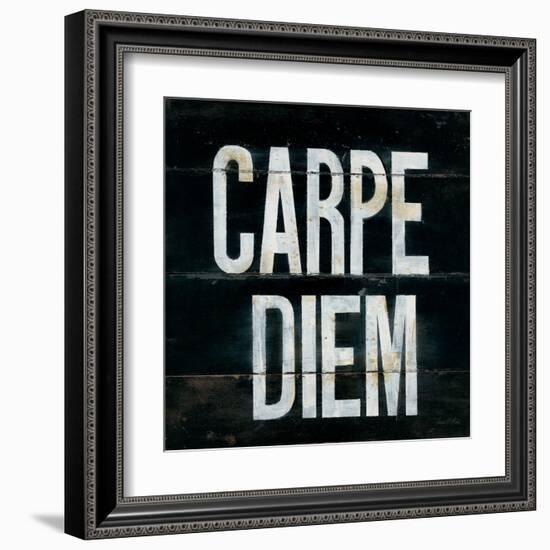 Industrail Chic Carpe Diem-Arnie Fisk-Framed Art Print