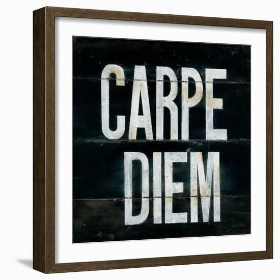 Industrail Chic Carpe Diem-Arnie Fisk-Framed Art Print