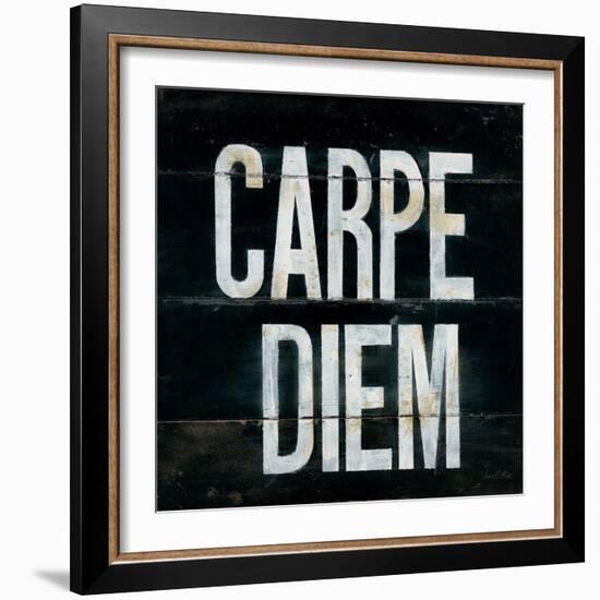 Industrail Chic Carpe Diem-Arnie Fisk-Framed Art Print