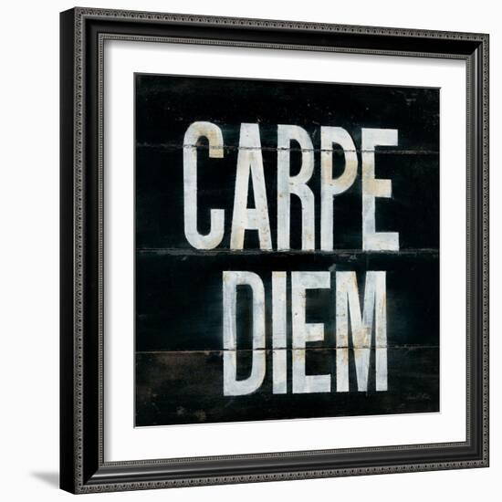 Industrail Chic Carpe Diem-Arnie Fisk-Framed Art Print