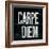 Industrail Chic Carpe Diem-Arnie Fisk-Framed Premium Giclee Print