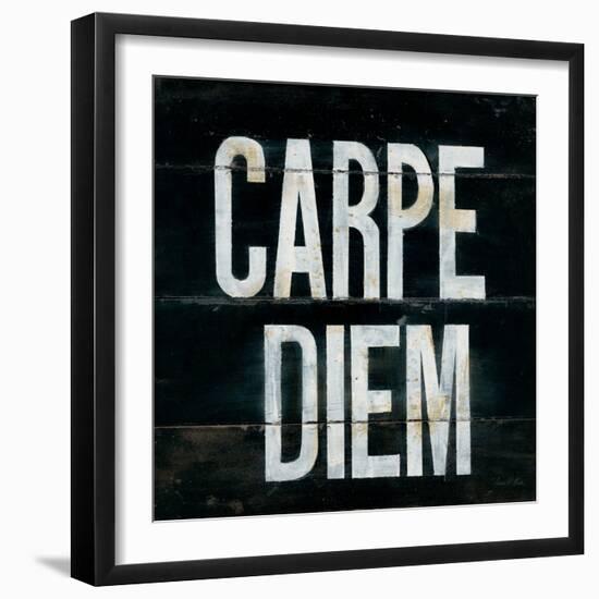 Industrail Chic Carpe Diem-Arnie Fisk-Framed Premium Giclee Print