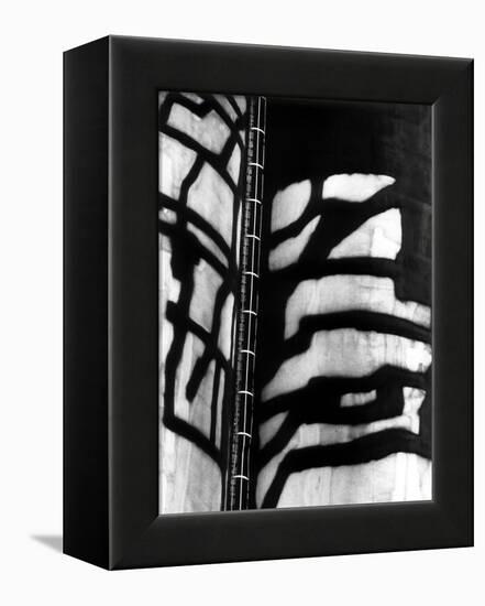 Industrial abstraction (b/w photo)-Brett Weston-Framed Premier Image Canvas