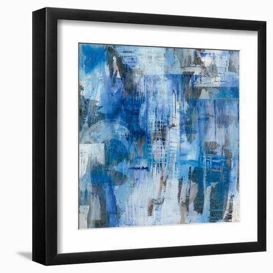 Industrial Blue-Melissa Averinos-Framed Art Print