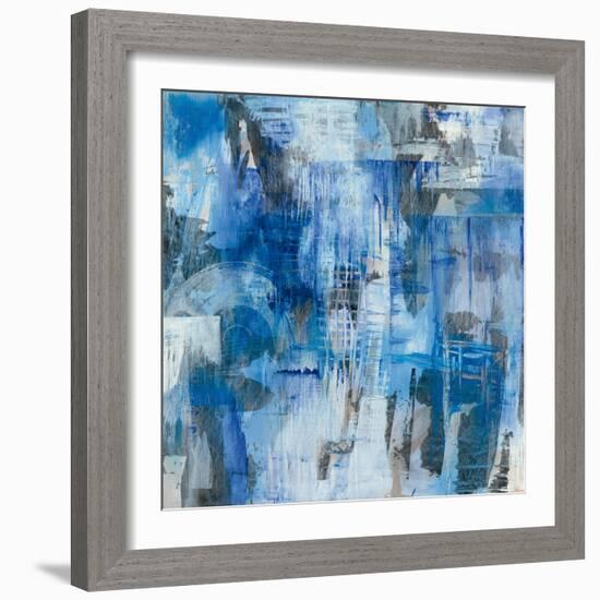 Industrial Blue-Melissa Averinos-Framed Art Print