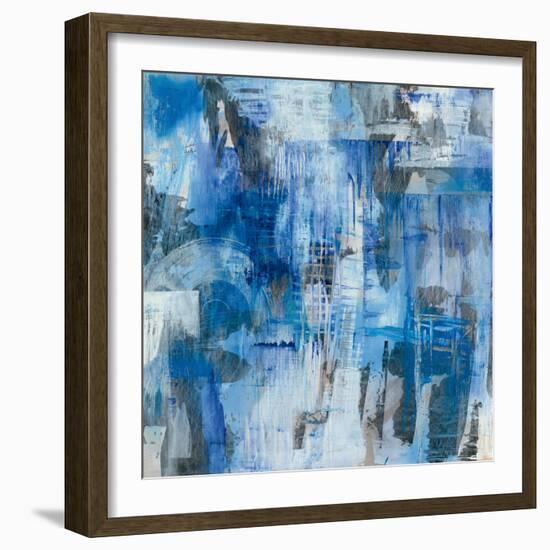 Industrial Blue-Melissa Averinos-Framed Art Print
