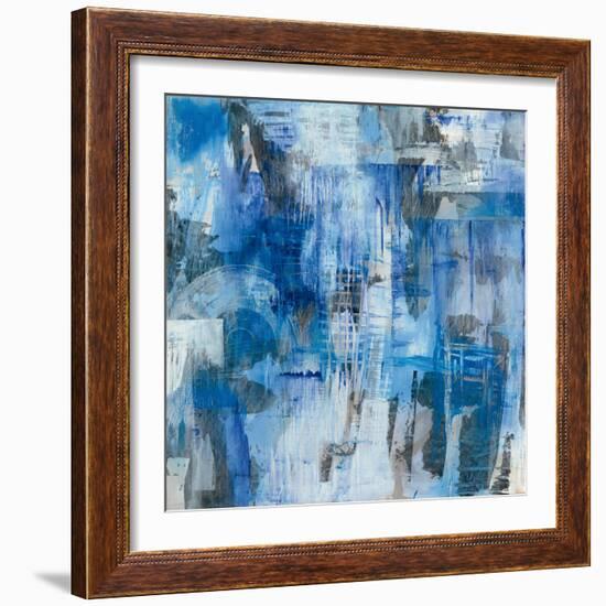 Industrial Blue-Melissa Averinos-Framed Art Print