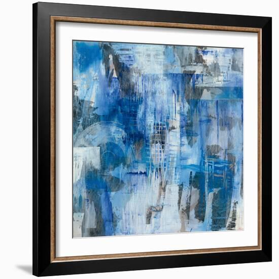 Industrial Blue-Melissa Averinos-Framed Art Print