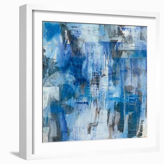 Industrial Blue-Melissa Averinos-Framed Art Print