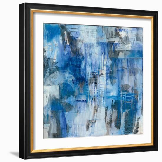 Industrial Blue-Melissa Averinos-Framed Art Print