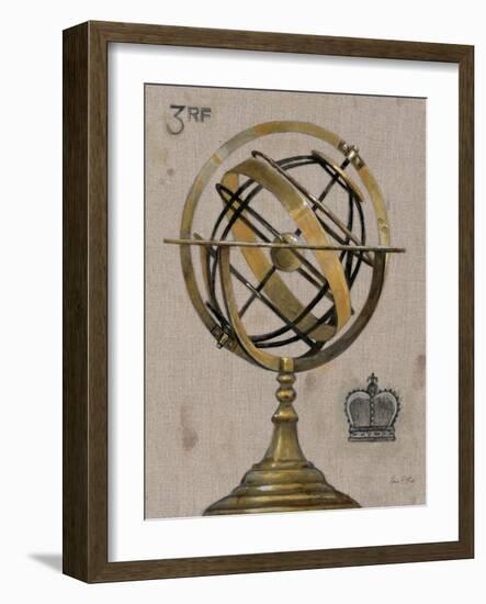 Industrial Chic Armillary Globe-Arnie Fisk-Framed Art Print