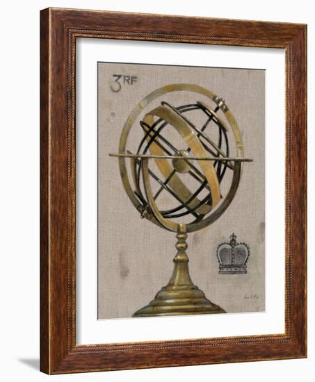 Industrial Chic Armillary Globe-Arnie Fisk-Framed Art Print
