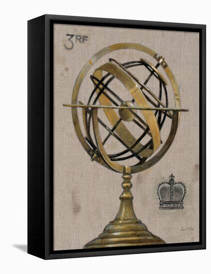 Industrial Chic Armillary Globe-Arnie Fisk-Framed Stretched Canvas