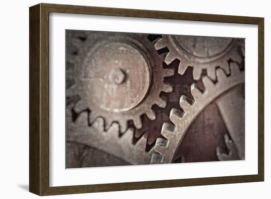 Industrial Collect - Cog-Michael Banks-Framed Giclee Print