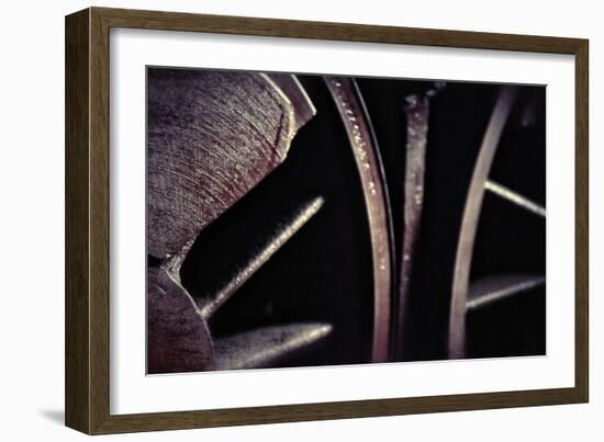 Industrial Collect - Spoke-Michael Banks-Framed Giclee Print