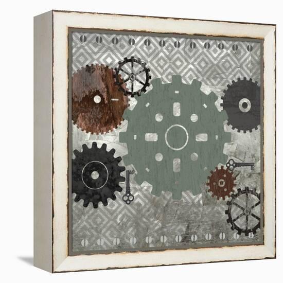 Industrial Gears-Bee Sturgis-Framed Stretched Canvas