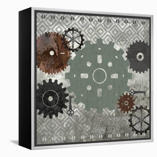 Industrial Gears-Bee Sturgis-Framed Stretched Canvas