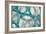 Industrial I Teal-Michael Mullan-Framed Art Print