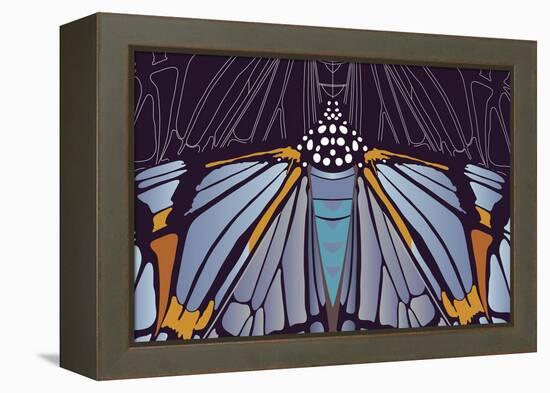 Industrial Iris-Belen Mena-Framed Premier Image Canvas