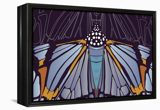 Industrial Iris-Belen Mena-Framed Premier Image Canvas