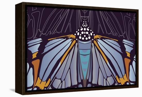 Industrial Iris-Belen Mena-Framed Premier Image Canvas