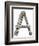 Industrial Metal Alphabet Letter A-donatas1205-Framed Premium Giclee Print