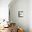 Industrial Metal Alphabet Letter E-donatas1205-Art Print displayed on a wall