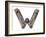 Industrial Metal Alphabet Letter W-donatas1205-Framed Premium Giclee Print