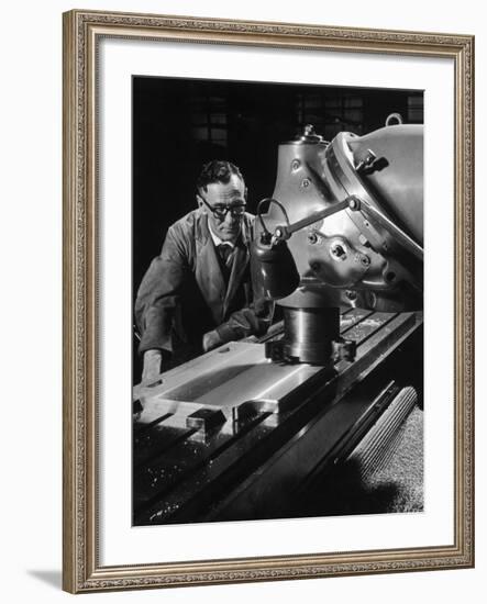 Industrial Metalworking-Heinz Zinram-Framed Photographic Print