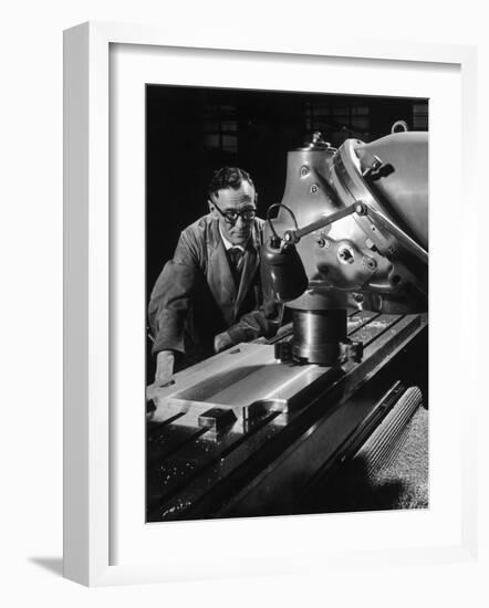 Industrial Metalworking-Heinz Zinram-Framed Photographic Print