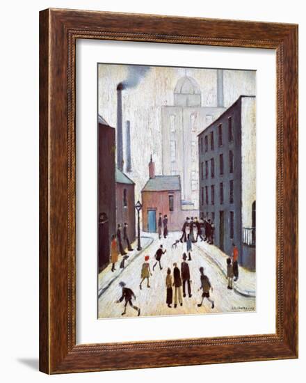 Industrial Scene, 1953-Laurence Stephen Lowry-Framed Art Print