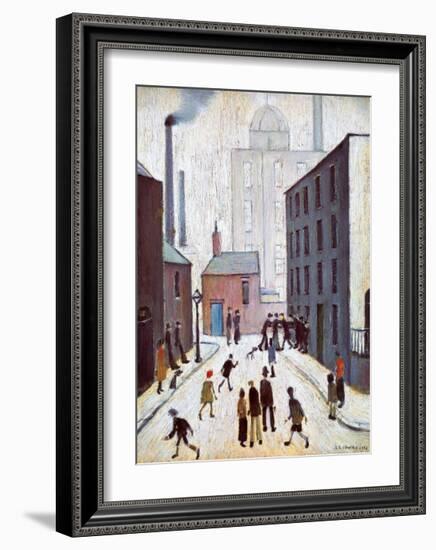 Industrial Scene, 1953-Laurence Stephen Lowry-Framed Art Print