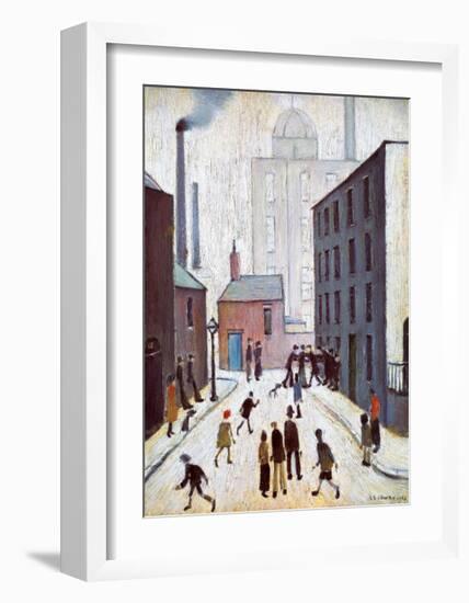 Industrial Scene, 1953-Laurence Stephen Lowry-Framed Art Print