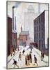 Industrial Scene, 1953-Laurence Stephen Lowry-Mounted Art Print