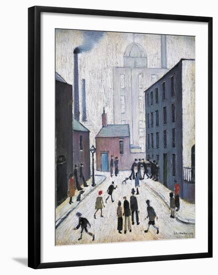 Industrial Scene, 1953-Laurence Stephen Lowry-Framed Giclee Print