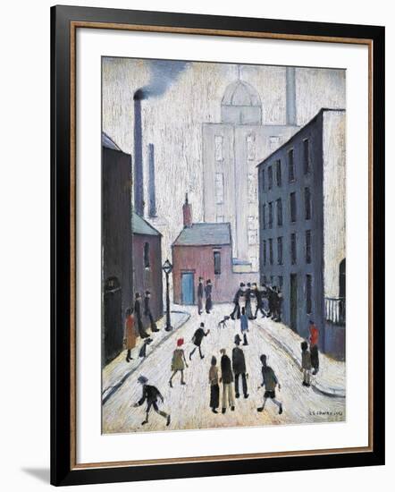 Industrial Scene, 1953-Laurence Stephen Lowry-Framed Giclee Print