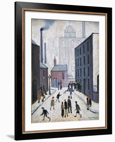 Industrial Scene, 1953-Laurence Stephen Lowry-Framed Giclee Print