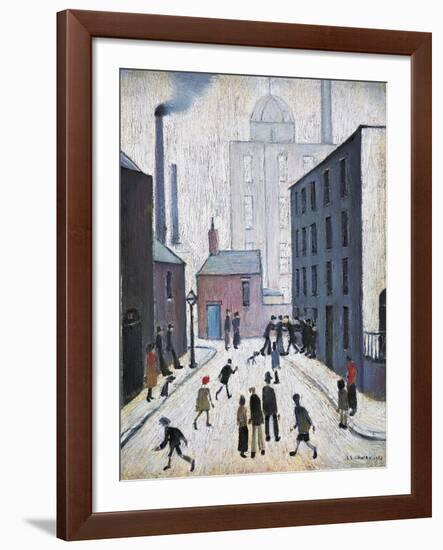 Industrial Scene, 1953-Laurence Stephen Lowry-Framed Giclee Print