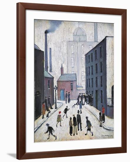 Industrial Scene, 1953-Laurence Stephen Lowry-Framed Giclee Print