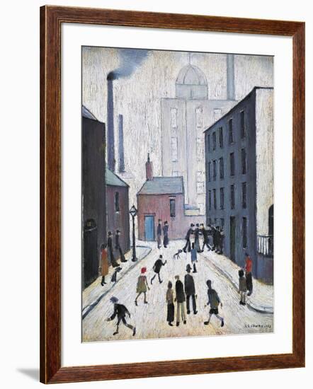 Industrial Scene, 1953-Laurence Stephen Lowry-Framed Giclee Print