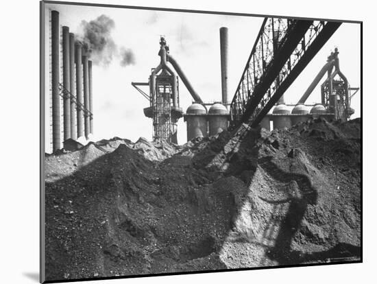 Industrial Scene-Andreas Feininger-Mounted Photographic Print