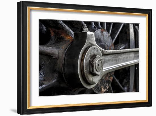 Industrial Track 1-Mark Spowart-Framed Art Print