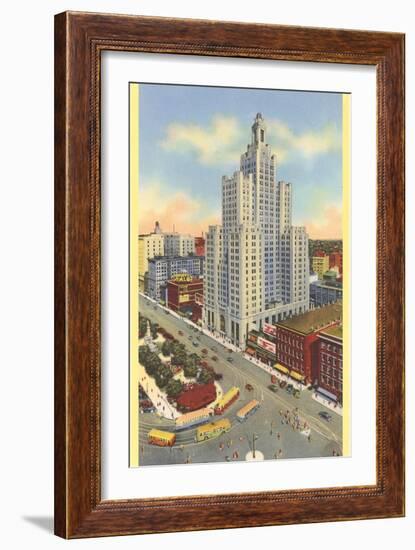 Industrial Trust Building, Providence, Rhode Island-null-Framed Art Print