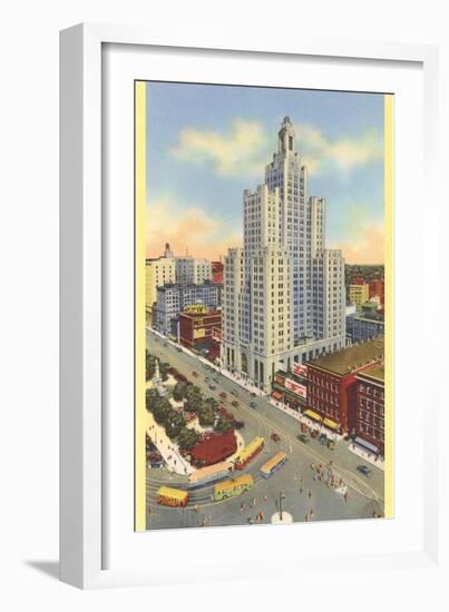 Industrial Trust Building, Providence, Rhode Island-null-Framed Art Print