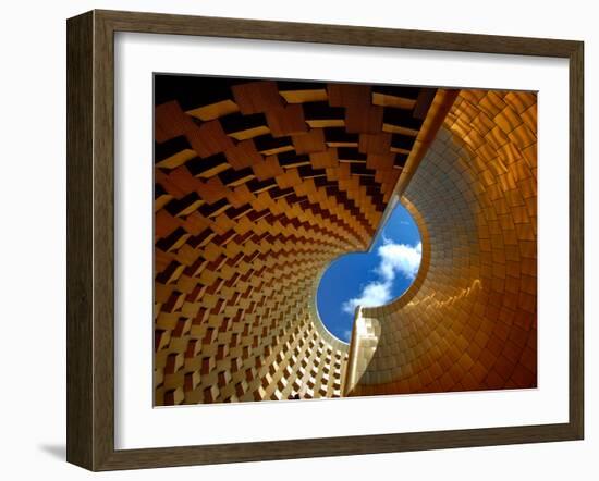 Industrial Volcano-Philippe Manguin-Framed Photographic Print