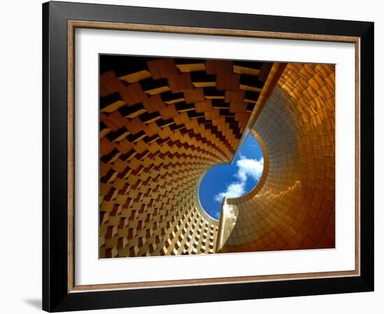 Industrial Volcano-Philippe Manguin-Framed Photographic Print