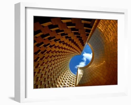 Industrial Volcano-Philippe Manguin-Framed Photographic Print